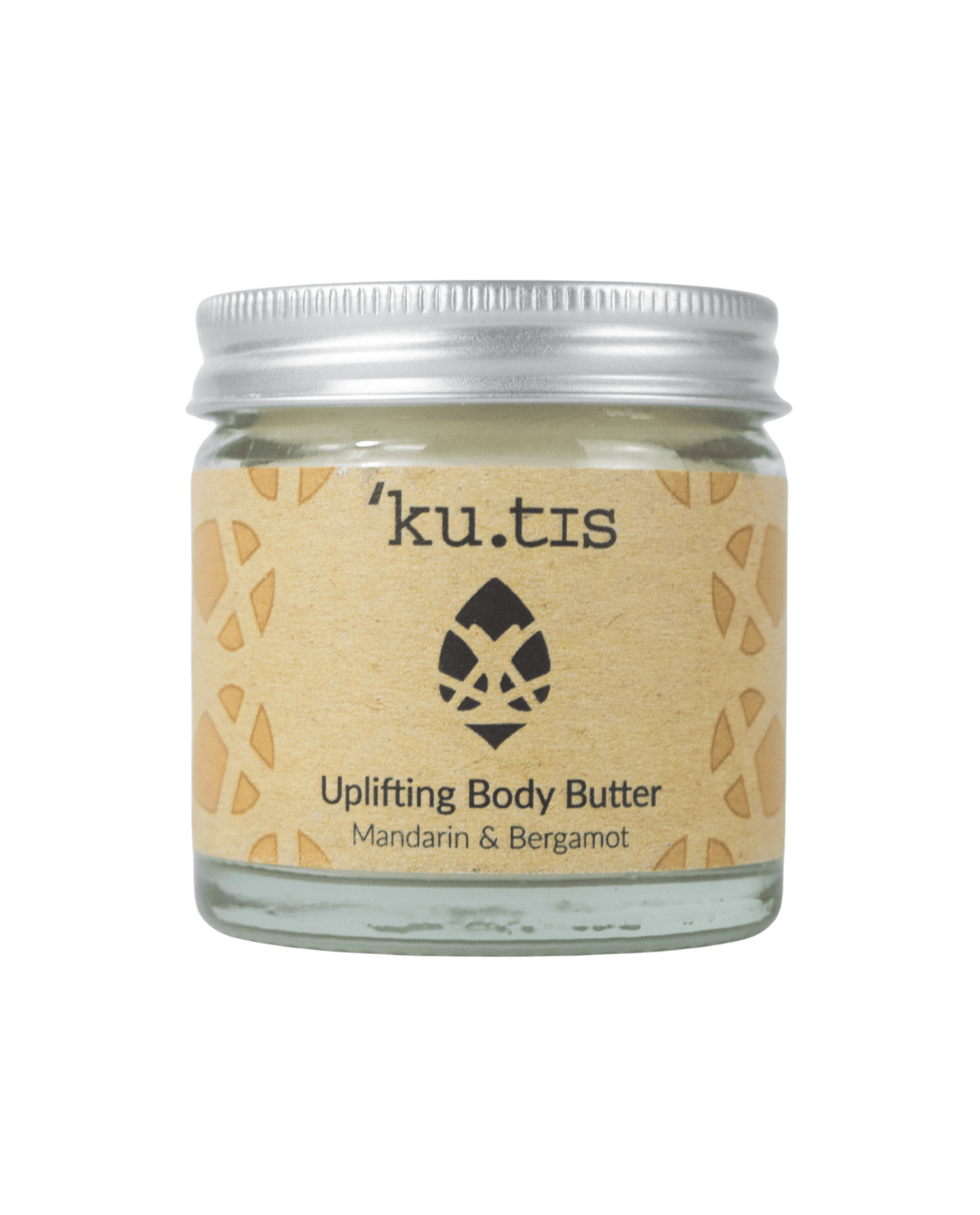 Mandarin & Bergamot Uplifting Organic Body Butter – natural, zero waste, and eco-friendly. Discover our wide range of sustainable skincare at Eco Skincare.