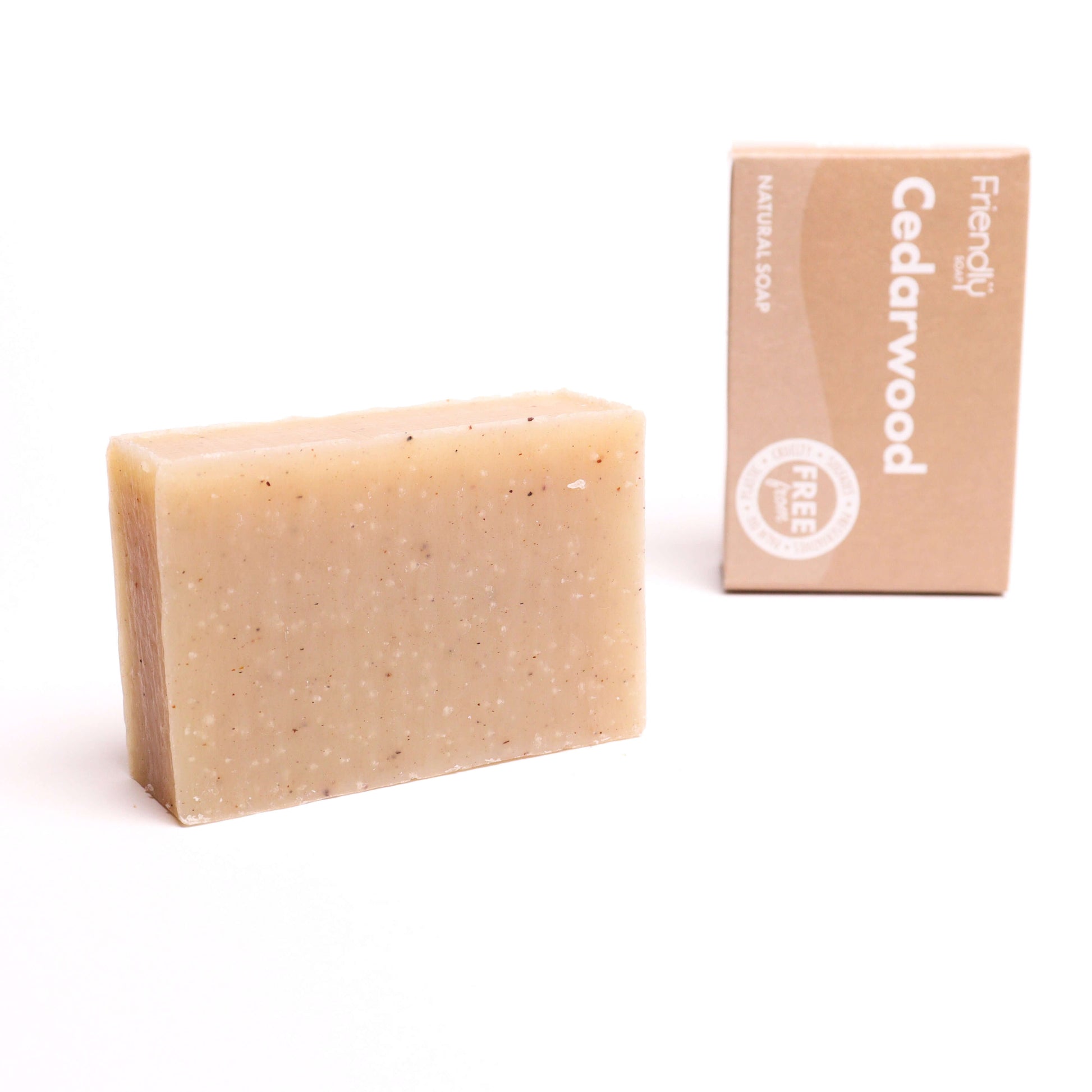 Natural, Zero-Waste Cedarwood Soap Bar for an Earthy, Refreshing Cleanse. Discover sustainable beauty brands with Eco Skincare.